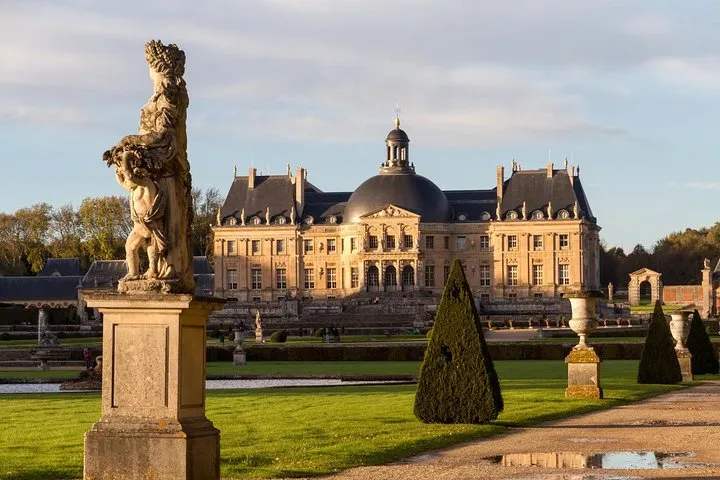 Chateau de Vaux-le-Vicomte and its formal gardens on a small-group day tour from Paris to Fontainebleau and Vaux-le-Vicomte, France