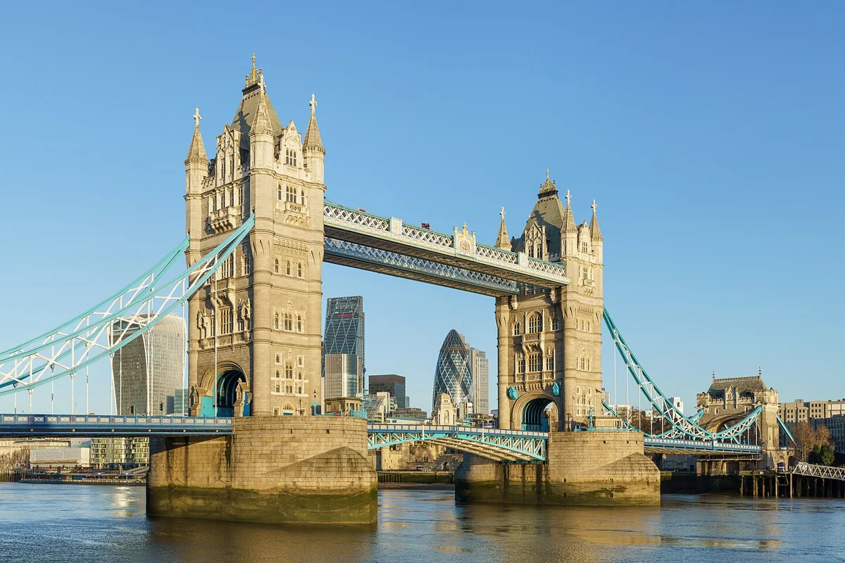 Tower Bridge in London on a day trip from Paris