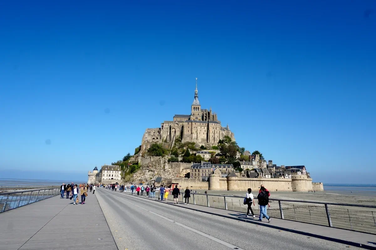 Mont-Saint-Michel across the bay on a 2-day trip from Paris